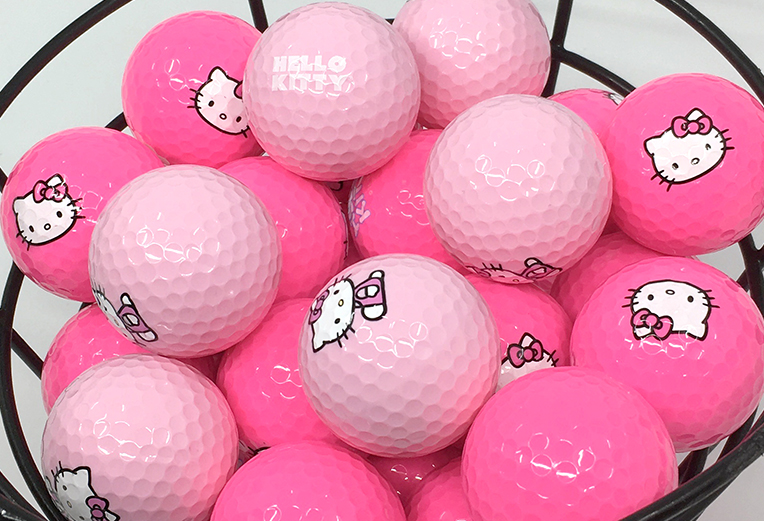 More Pink Hello Kitty Golf Balls!